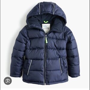 J. Crew boys youth large puffer excellent condition